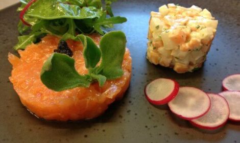 food in restaurant